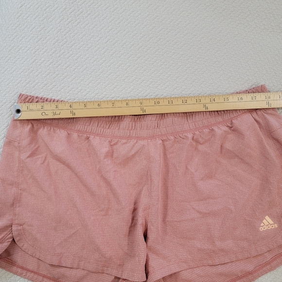Adidas Aeroready Pacer Woven Grid Pattern Shorts Women's Size XL - Picture 9 of 11